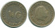 1/4 GULDEN 1963 NIEDERLÄNDISCHE ANTILLEN SILBER Koloniale Münze #NL11193.4.D.A - Netherlands Antilles