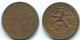 2 1/2 CENT 1965 CURACAO NIEDERLANDE Bronze Koloniale Münze #S10215.D.A - Curaçao