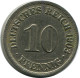 10 PFENNIG 1903 A ALEMANIA Moneda GERMANY #AW978.E.A - 10 Pfennig