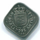 5 CENTS 1981 NIEDERLÄNDISCHE ANTILLEN Nickel Koloniale Münze #S12342.D.A - Netherlands Antilles