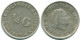 1/4 GULDEN 1965 NIEDERLÄNDISCHE ANTILLEN SILBER Koloniale Münze #NL11430.4.D.A - Netherlands Antilles