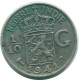 1/10 GULDEN 1941 S NETHERLANDS EAST INDIES SILVER Colonial Coin #NL13699.3.U.A - Nederlands-Indië