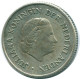 1/4 GULDEN 1960 NETHERLANDS ANTILLES SILVER Colonial Coin #NL11032.4.U.A - Netherlands Antilles