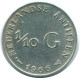 1/10 GULDEN 1966 ANTILLAS NEERLANDESAS PLATA Colonial Moneda #NL12740.3.E.A - Netherlands Antilles