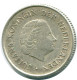 1/4 GULDEN 1967 ANTILLAS NEERLANDESAS PLATA Colonial Moneda #NL11464.4.E.A - Antille Olandesi