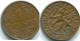 1 CENT 1957 NETHERLANDS ANTILLES Bronze Fish Colonial Coin #S11027.U.A - Antille Olandesi