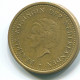 1 GULDEN 1989 NIEDERLÄNDISCHE ANTILLEN Aureate Steel Koloniale Münze #S12099.D.A - Antilles Néerlandaises