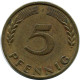 5 PFENNIG 1950 J WEST & UNIFIED GERMANY Coin #DB897.U.A - 5 Pfennig