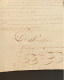 Struys Junior (1812?) Note Sur La Bataille De Nieuwpoort Nieupoort - Note Avec Blason Sur "de Belloy" Archevêque  Paris - Politicians  & Military