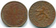 1 CENT 1968 ANTILLAS NEERLANDESAS Bronze Fish Colonial Moneda #S10783.E.A - Antilles Néerlandaises