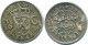 1/10 GULDEN 1945 P INDES ORIENTALES NÉERLANDAISES ARGENT Colonial Pièce #NL14174.3.F.A - Niederländisch-Indien