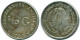 1/10 GULDEN 1960 NETHERLANDS ANTILLES SILVER Colonial Coin #NL12338.3.U.A - Netherlands Antilles