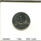 1 LITAS 2002 LITUANIA LITHUANIA Moneda #AS699.E.A - Litouwen