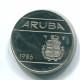 10 CENTS 1986 ARUBA (NIEDERLANDE NETHERLANDS) Nickel Koloniale Münze #S13624.D.A - Aruba
