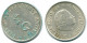 1/4 GULDEN 1970 NETHERLANDS ANTILLES SILVER Colonial Coin #NL11666.4.U.A - Antille Olandesi