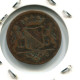 1754 UTRECHT VOC DUIT IINDES NÉERLANDAIS NETHERLANDS NEW YORK COLONIAL PENNY #VOC1602.10.F.A - Nederlands-Indië