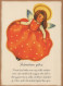 ANGELO Buon Anno Natale Vintage Cartolina CPSM #PAJ292.A - Engel