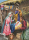 SAINTS Baby JESUS Christianity Religion Vintage Postcard CPSM #PBP882.A - Autres & Non Classés