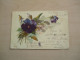 Carte Postale Ancienne 1900 PENSEES - Flowers