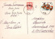 WEIHNACHTSMANN SANTA CLAUS Neujahr Weihnachten GNOME Vintage Ansichtskarte Postkarte CPSM #PBL837.A - Santa Claus