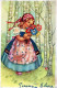 BAMBINO Ritratto Vintage Cartolina CPSMPF #PKG841.A - Portraits