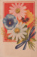 FIORI Vintage Cartolina CPA #PKE738.A - Fiori