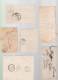 Delcampe - 30 Lettres  Dite Précurseurs     Sur Lettres Ou Enveloppes  Toutes Scannées   Recto- Verso ( Plusieurs Lots ) - 1801-1848: Précurseurs XIX