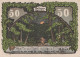 50 PFENNIG 1921 Stadt EUTIN Oldenburg UNC DEUTSCHLAND Notgeld Banknote #PB391 - Lokale Ausgaben