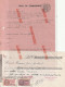 Archive Achat Voiture Ancienne Cadillac Guichard Casino Saint-Etienne Segond Marseille Timbre Fiscal Année 1939 - Cars