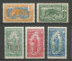 CONGO N° 67 à 71 NEUF* AVEC OU TRACE DE CHARNIERE  / Hinge / MH - Unused Stamps