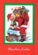 SANTA CLAUS CHRISTMAS Holidays Vintage Postcard CPSM #PAJ768.GB - Santa Claus