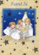 ANGEL CHRISTMAS Holidays Vintage Postcard CPSM #PAH724.GB - Angeles
