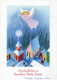 ANGEL CHRISTMAS Holidays Vintage Postcard CPSM #PAH420.GB - Anges