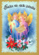 ANGEL CHRISTMAS Holidays Vintage Postcard CPSM #PAH482.GB - Anges