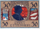 50 PFENNIG 1922 Stadt ETTENHEIM Baden DEUTSCHLAND Notgeld Banknote #PF430 - [11] Emissions Locales