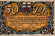 50 PFENNIG 1922 Stadt BONN Rhine DEUTSCHLAND Notgeld Papiergeld Banknote #PG410 - [11] Local Banknote Issues