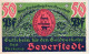 50 PFENNIG 1922 Stadt Beverstadt Saxony UNC DEUTSCHLAND Notgeld Banknote #PH963 - [11] Local Banknote Issues