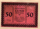 50 PFENNIG 1921/22 LUND-SCHOBÜLL SCHLESWIG HOLSTEIN UNC DEUTSCHLAND #PC676 - Lokale Ausgaben