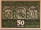 50 PFENNIG 1921 Stadt WEISSENSEE Saxony DEUTSCHLAND Notgeld Banknote #PF617 - [11] Local Banknote Issues