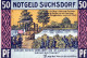 50 PFENNIG 1921 Stadt SUCHSDORF Schleswig-Holstein DEUTSCHLAND Notgeld #PF992 - [11] Emisiones Locales