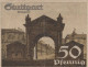 50 PFENNIG 1921 Stadt STUTTGART Württemberg UNC DEUTSCHLAND Notgeld #PC435 - [11] Local Banknote Issues