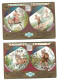S 542, Liebig 6 Cards, Lessignes Du Zodiaque  (stickers On The Backsides) (  (ref B11) - Liebig