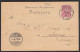 DEUTSCHES REICH 1881 Düsseldorf 1 Klare EK Stempel K Nach Luzern  (23431 - Other & Unclassified