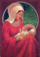 Virgen Mary Madonna Baby JESUS Religion Vintage Postcard CPSM #PBQ154.GB - Jungfräuliche Marie Und Madona