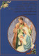 Virgen Mary Madonna Baby JESUS Christmas Religion Vintage Postcard CPSM #PBB866.GB - Maagd Maria En Madonnas