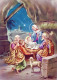 Virgen Mary Madonna Baby JESUS Christmas Religion Vintage Postcard CPSM #PBB803.GB - Virgen Mary & Madonnas