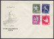 DDR FDC Deutsches Turn Und Sportfest Mi.530-33 Stempel 25.7.1956   (26211 - Autres & Non Classés