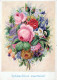FLOWERS Vintage Ansichtskarte Postkarte CPSM #PAS610.DE - Flowers
