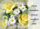 FLOWERS Vintage Ansichtskarte Postkarte CPSM #PAR044.DE - Flowers