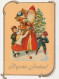 WEIHNACHTSMANN SANTA CLAUS KINDER WEIHNACHTSFERIEN Vintage Postkarte CPSM #PAK265.DE - Santa Claus